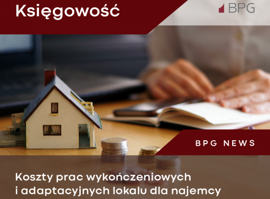 Koszty prac wykończeniowych i adaptacyjnych lokalu dla najemcy (Fit-out contribution)