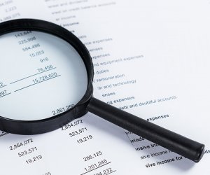 What date should be placed on the second version of the financial statements